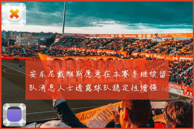 安东尼戴维斯愿意在本赛季继续留队消息人士透露球队稳定性增强