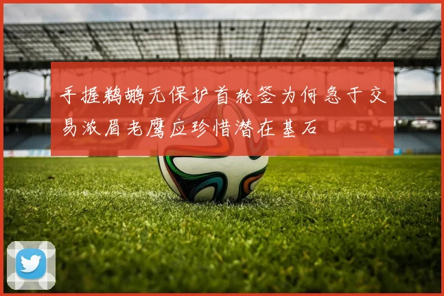 手握鹈鹕无保护首轮签为何急于交易浓眉老鹰应珍惜潜在基石